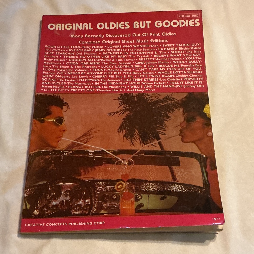 Vintage RARE Original Oldies But Goodies Sheet Music Book - Volume II